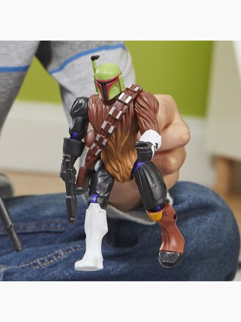Figurine 12 cm personnalisable à combiner - hasbro, star wars Vert - Kiabi