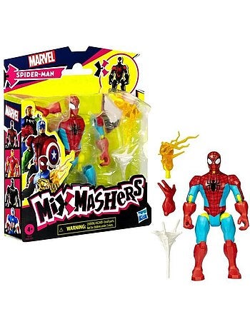 Figurine 12 cm personnalisable à combiner - spider-man marvel, hasbro