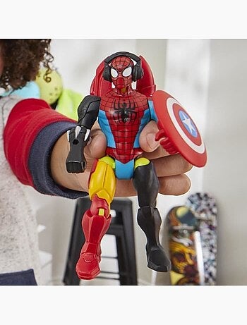 Figurine 12 cm personnalisable à combiner - spider-man marvel, hasbro