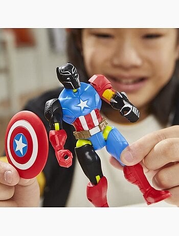 Figurine 12 cm personnalisable black panther - hasbro marvel mixmashers