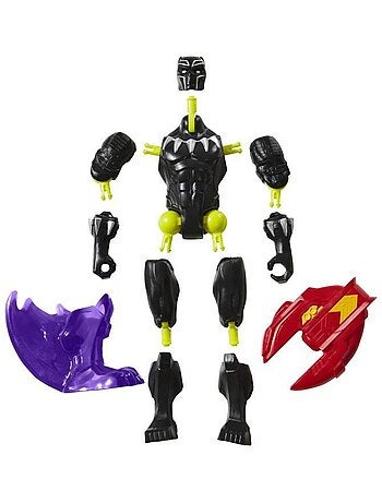 Figurine 12 cm personnalisable black panther - hasbro marvel mixmashers