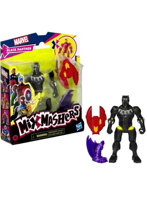 Figurine 12 cm personnalisable black panther - hasbro marvel mixmashers - Kiabi