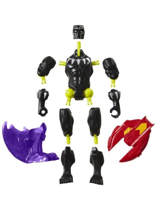Figurine 12 cm personnalisable black panther - hasbro marvel mixmashers - Kiabi