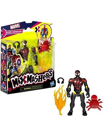Figurine 12 cm personnalisable miles morales - hasbro, marvel spiderman