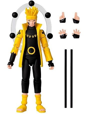 Figurine 17 cm articulée - Naruto mode Sage des Six Chemins - BANDAI