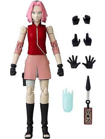 Figurine 17 cm articulée Sakura Haruno - BANDAI, Naruto Shippuden