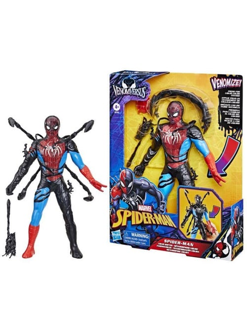 Figurine 28 cm - métamorphose liquide avec 6 accessoires - hasbro spider-man - Kiabi