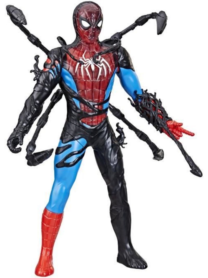 Figurine 28 cm - métamorphose liquide avec 6 accessoires - hasbro spider-man Blanc - Kiabi