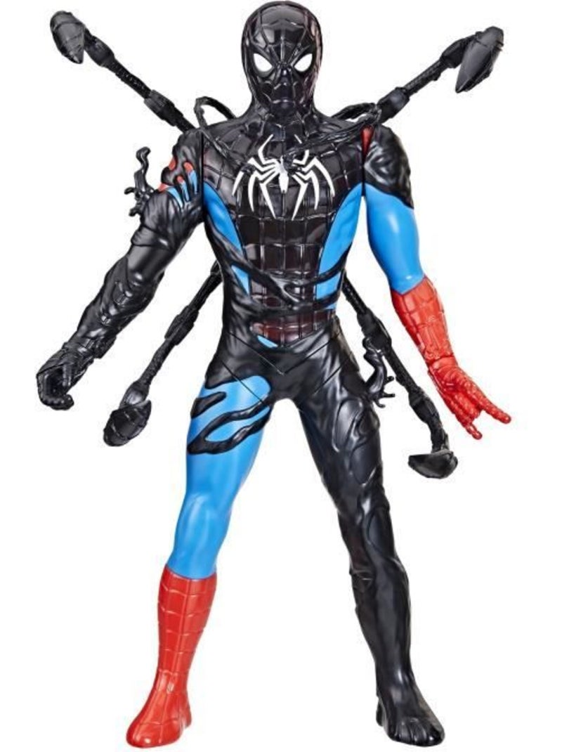 Figurine 28 cm - métamorphose liquide avec 6 accessoires - hasbro spider-man Blanc - Kiabi