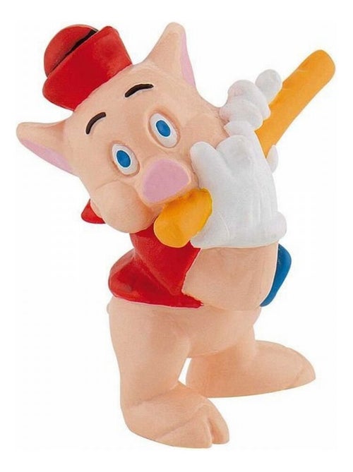 Figurine 3 petits cochons le flutiste - Kiabi