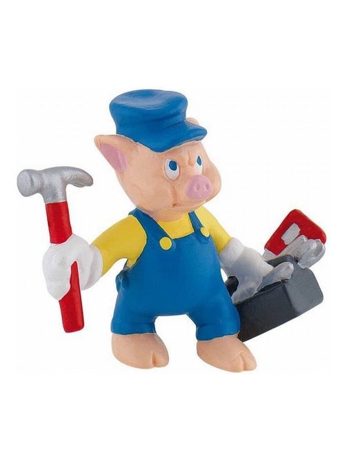 Figurine 3 petits cochons mécanicien - Kiabi
