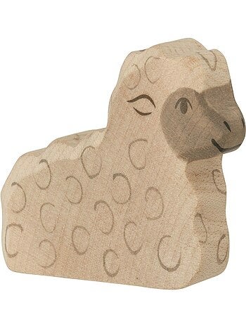 Figurine Agneau, allongé
