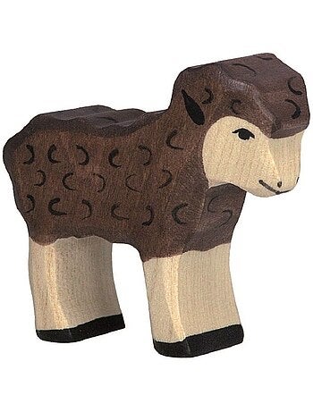 Figurine Agneau, noir