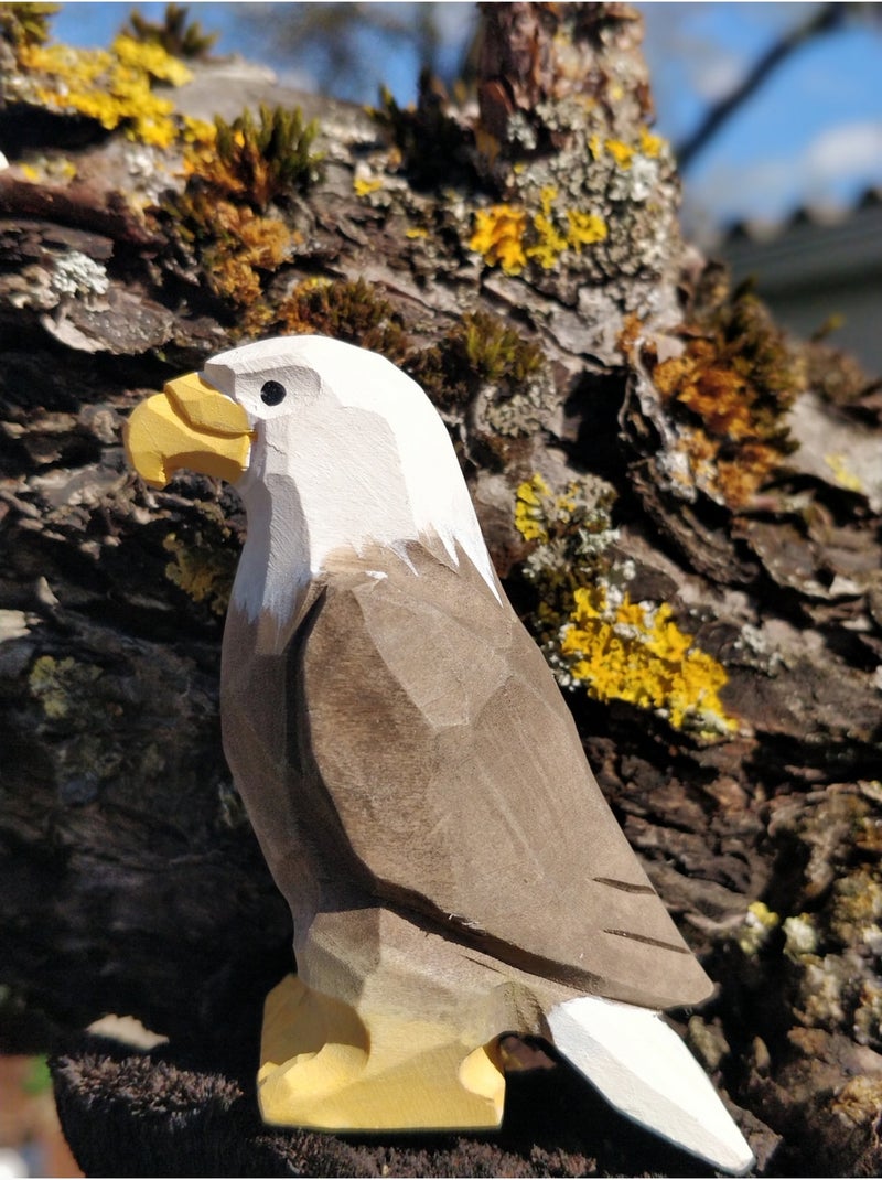 Figurine aigle Marron - Kiabi