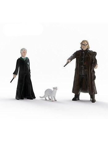 Figurine alastor maugrey & drago malfoy et le furet, schleich 14907 gamme harry potter©