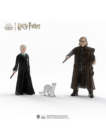 Figurine alastor maugrey & drago malfoy et le furet, schleich 14907 gamme harry potter©