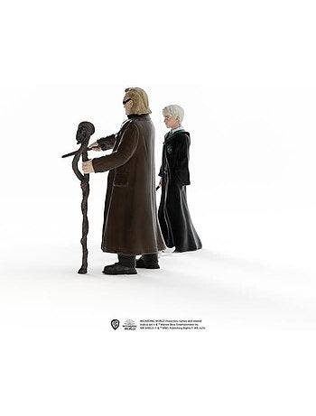 Figurine alastor maugrey & drago malfoy et le furet, schleich 14907 gamme harry potter©