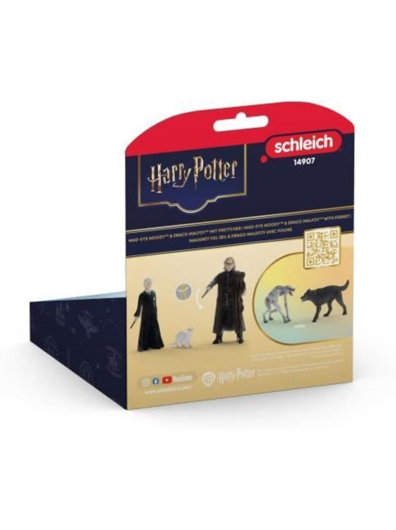 Figurine alastor maugrey & drago malfoy et le furet, schleich 14907 gamme harry potter© Marron - Kiabi