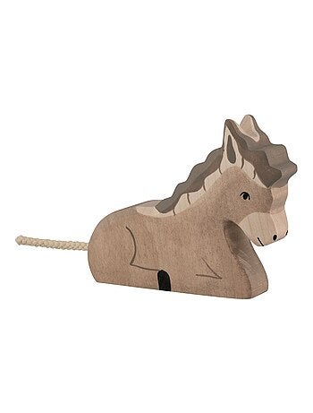 Figurine Ane, couché