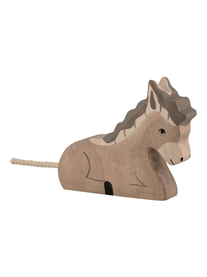 Figurine Ane, couché Gris - Kiabi