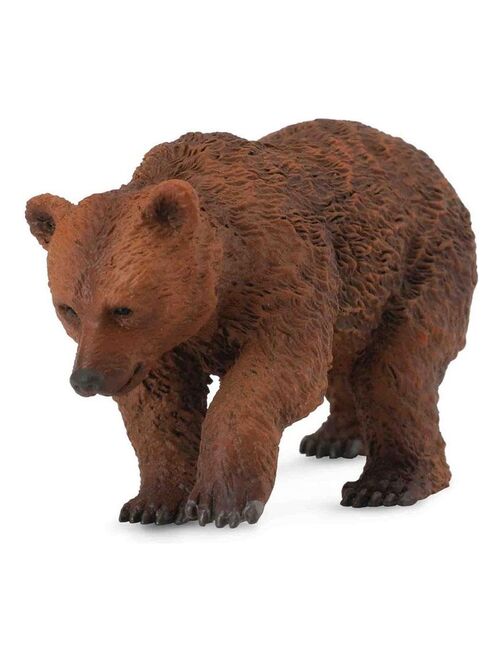 Figurine : Animaux sauvages : Bébé ours brun - Kiabi