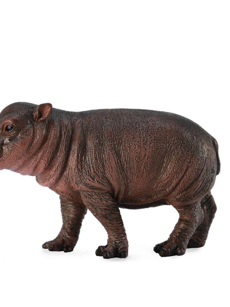 Figurine Animaux Sauvages (S): Hippopotame Nain Veau N/A - Kiabi