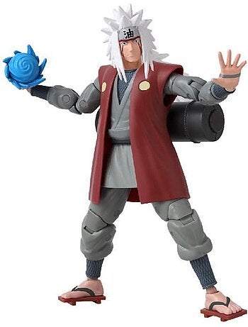 Figurine anime heroes - bandai - naruto shippuden - jiraya - 17 cm