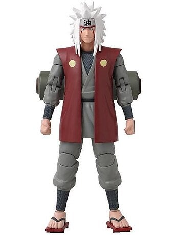 Figurine anime heroes - bandai - naruto shippuden - jiraya - 17 cm