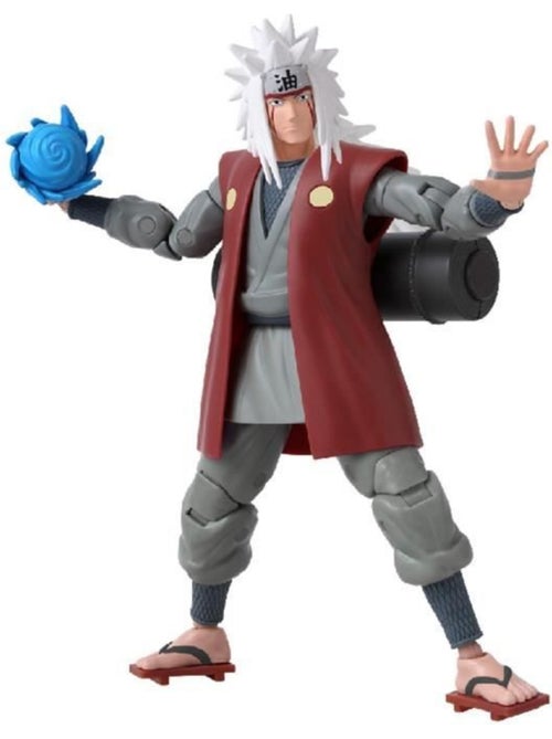 Figurine anime heroes - bandai - naruto shippuden - jiraya - 17 cm - Kiabi
