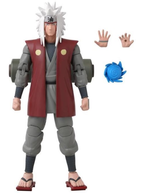 Figurine anime heroes - bandai - naruto shippuden - jiraya - 17 cm - Kiabi
