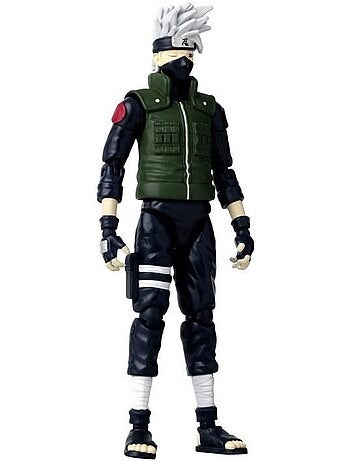 Figurine anime heroes - bandai - naruto shippuden - kakashi hatake (fourth great ninja war) - 17 cm
