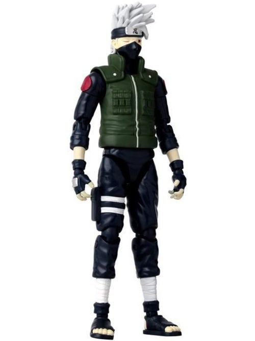 Figurine anime heroes - bandai - naruto shippuden - kakashi hatake (fourth great ninja war) - 17 cm - Kiabi