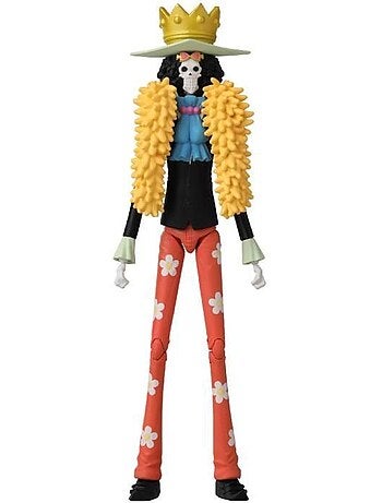 Figurine anime heroes - bandai - one piece - brook - 17 cm