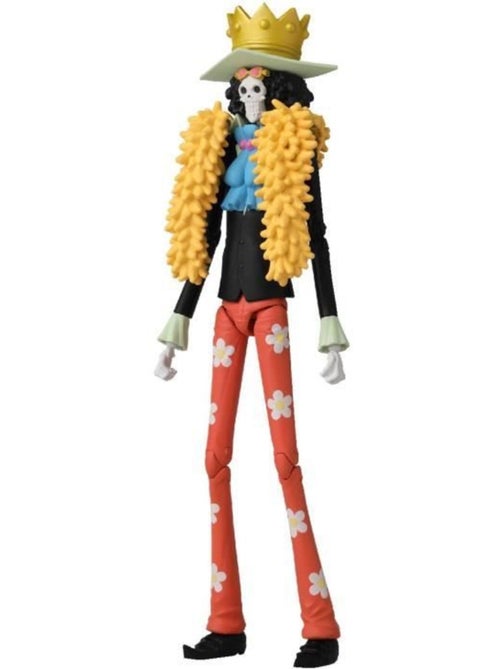 Figurine anime heroes - bandai - one piece - brook - 17 cm - Kiabi