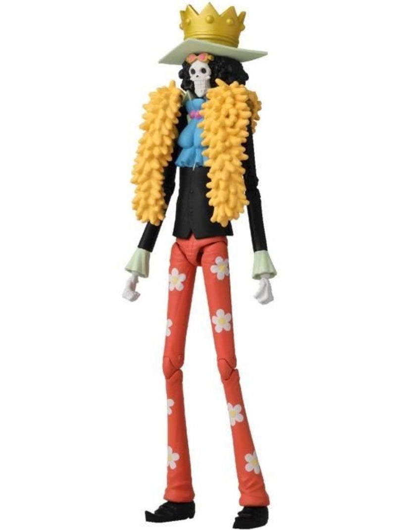 Figurine anime heroes - bandai - one piece - brook - 17 cm Blanc - Kiabi
