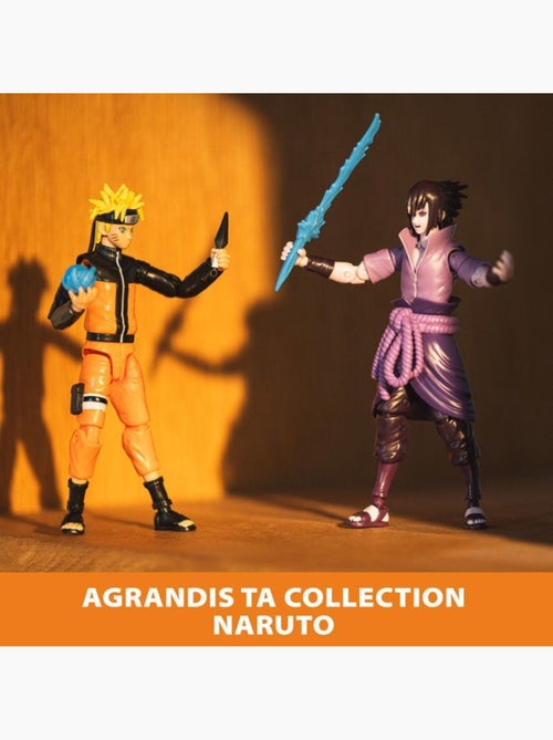Figurine anime heroes 17 cm - bandai - naruto shippuden - sasuke taka - 36967 - Kiabi