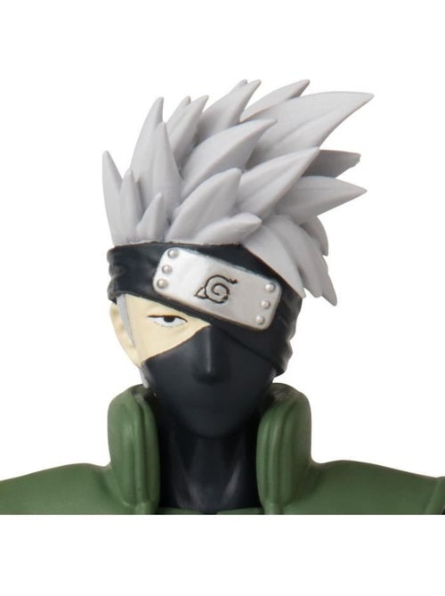 Figurine anime heroes 17 cm - kakashi hatake - naruto shippuden - bandai - Kiabi
