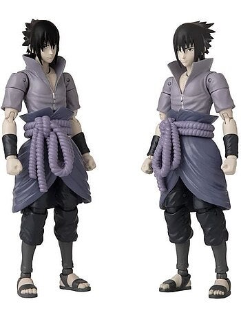 Figurine anime heroes 17 cm - sasuke uchiwa - bandai naruto shippuden