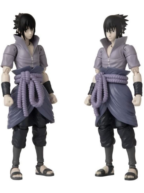 Figurine anime heroes 17 cm - sasuke uchiwa - bandai naruto shippuden - Kiabi
