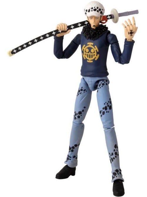 Figurine anime heroes 17 cm - trafalgar law - bandai - one piece - Kiabi