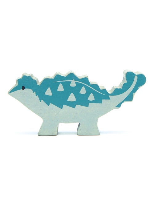 Figurine Ankylosaure en bois - Kiabi