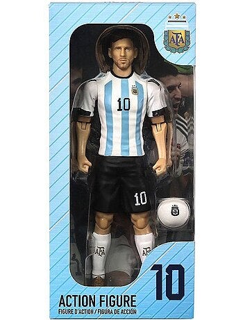 Figurine articulée - argentine - megableu - messi - 20 cm
