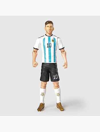Figurine articulée - argentine - megableu - messi - 20 cm