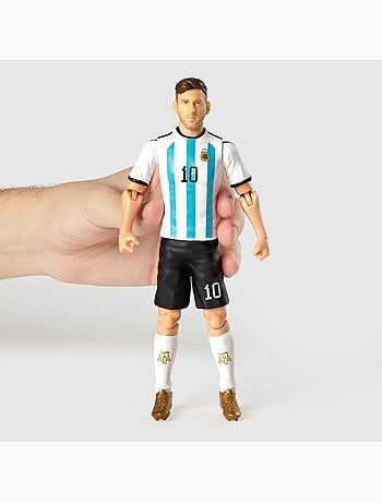 Figurine articulée - argentine - megableu - messi - 20 cm