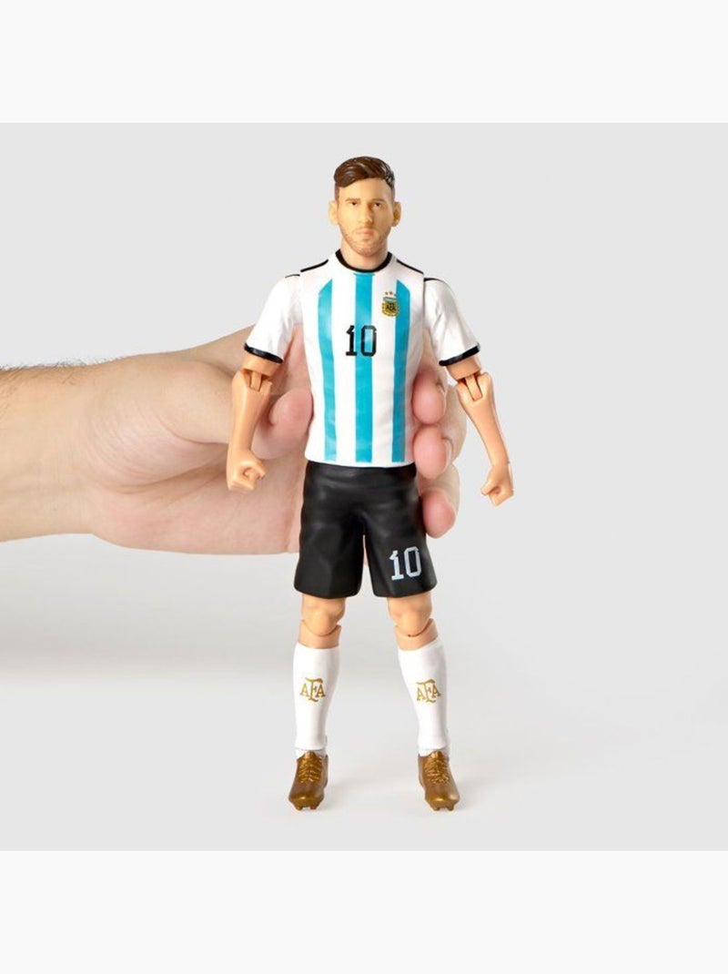 Figurine articulée - argentine - megableu - messi - 20 cm Multicolore - Kiabi
