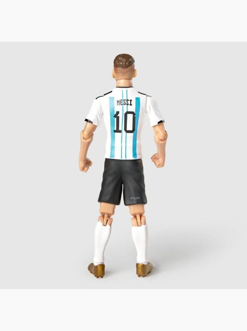 Figurine articulée - argentine - megableu - messi - 20 cm Multicolore - Kiabi