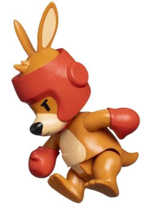 Figurine articulée - bandai - stumble guys - boxing roo - 11 cm - avec stickers - Kiabi