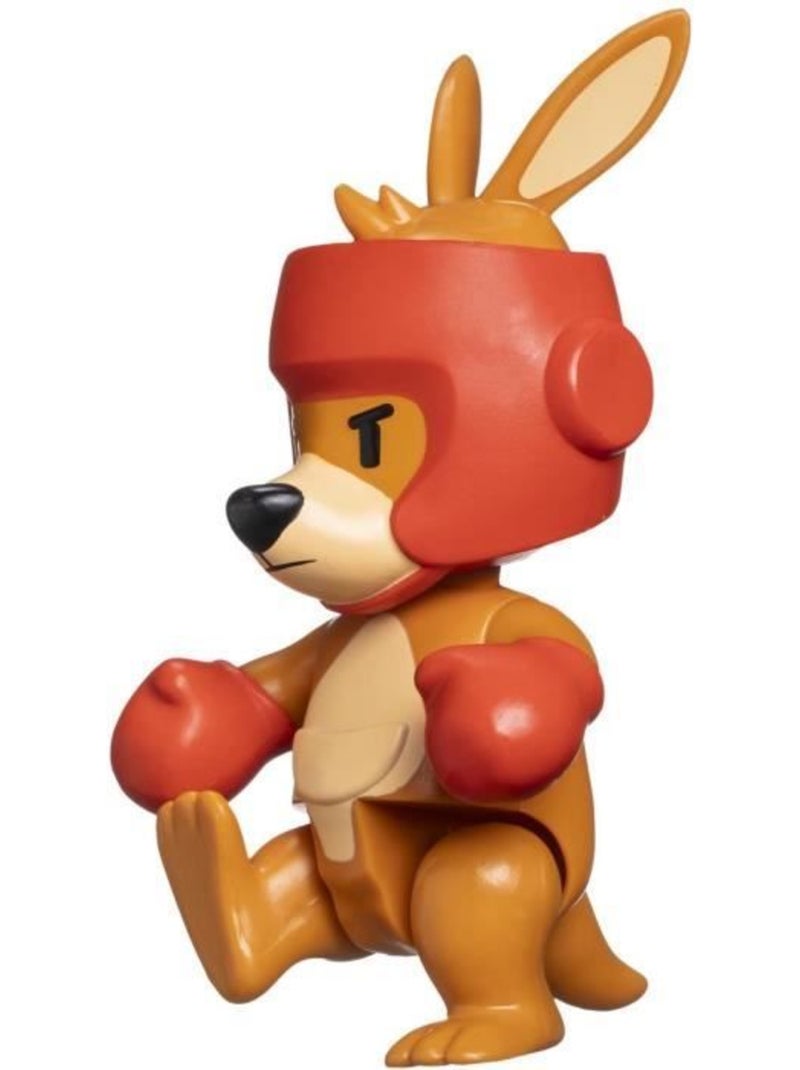 Figurine articulée - bandai - stumble guys - boxing roo - 11 cm - avec stickers Multicolore - Kiabi