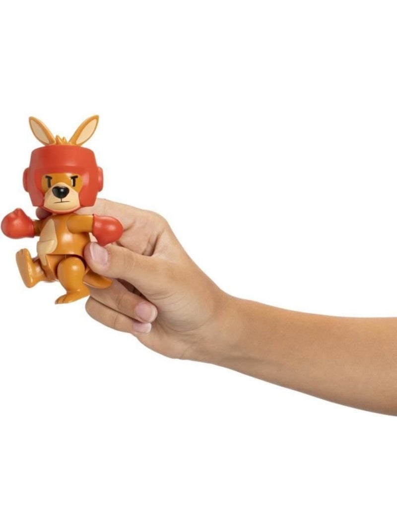 Figurine articulée - bandai - stumble guys - boxing roo - 11 cm - avec stickers Multicolore - Kiabi