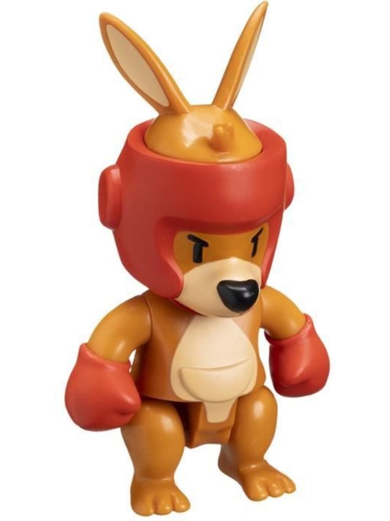 Figurine articulée - bandai - stumble guys - boxing roo - 11 cm - avec stickers Multicolore - Kiabi
